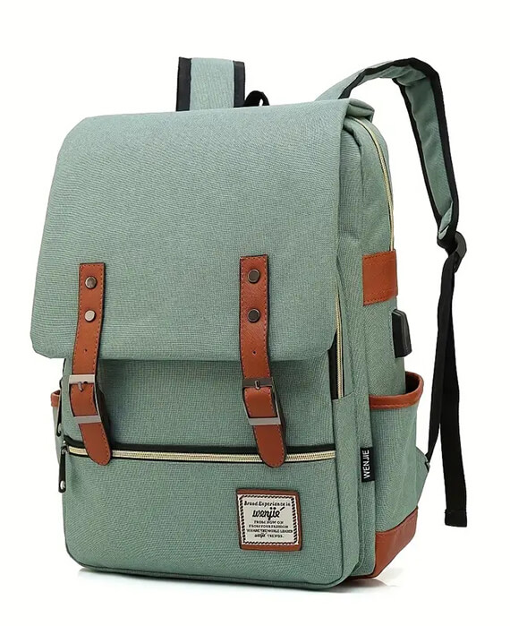 Outdoor Multi purpose Student Backpack With Belt Decoration 2