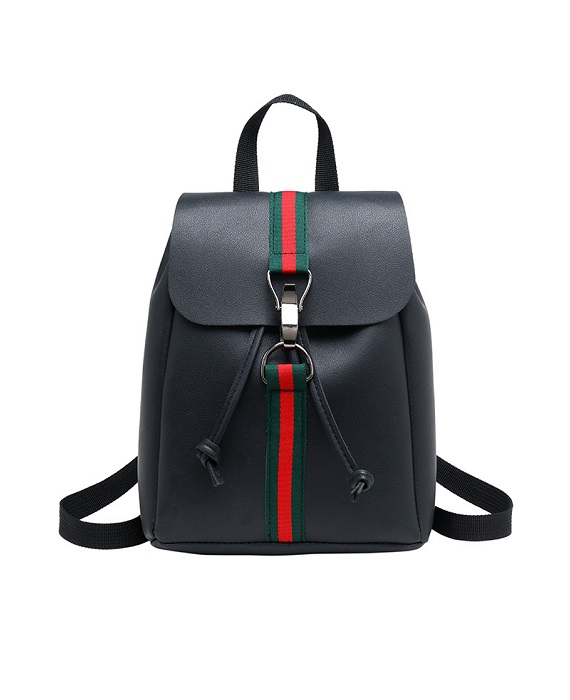 PU Leather Backpack Ladies Travel Bag 1