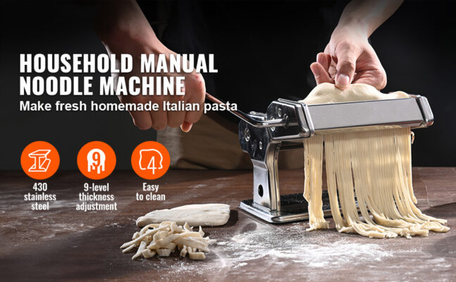 Pasta Noodle Roller Maker Machine 8