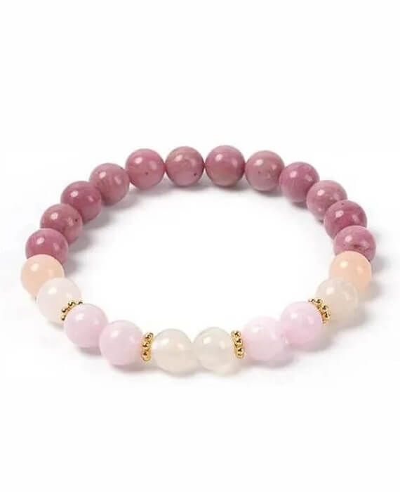 Pink Bracelet Bead Crystal Wholesale 1