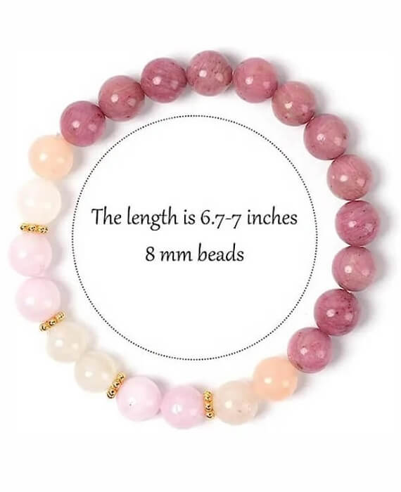 Pink Bracelet Bead Crystal Wholesale (4)