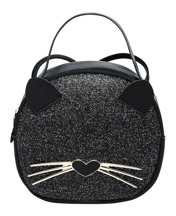 Round Kitten Shoulder Bag Crossbody Bag (5)