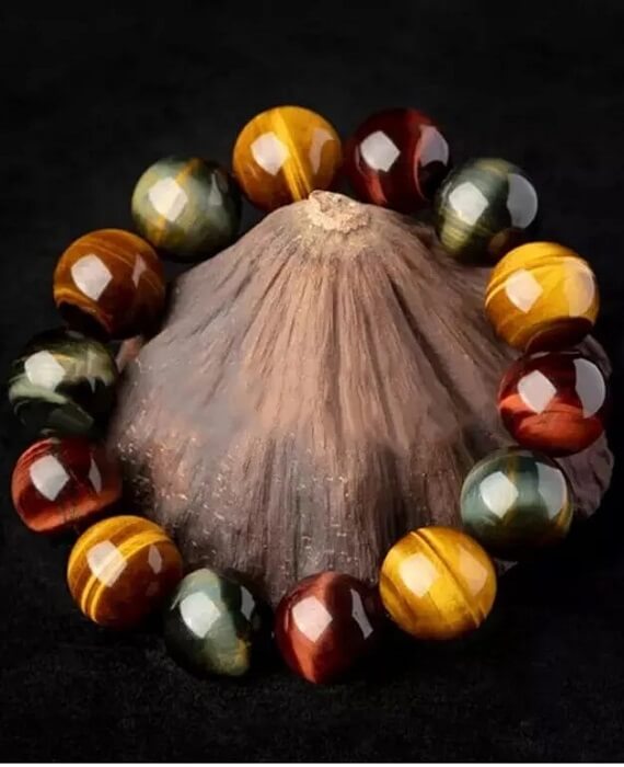 Three Colors Tiger Eye Bracelet 4