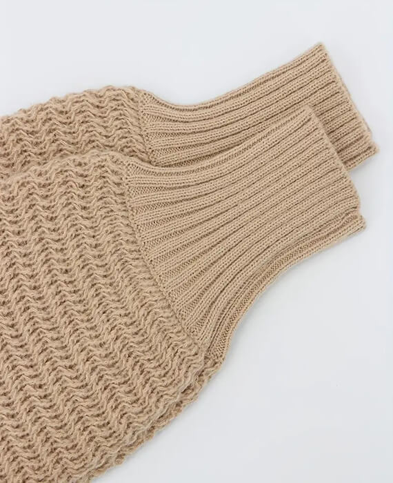 Turtleneck Loose Sweaters for Women-10