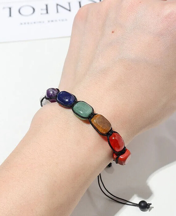 Bracelet Seven Chakras | Beads Bracelet - Wholesale Natural Stone 8mm Color  7 - Aliexpress