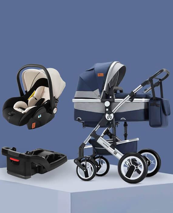 Three in discount one stroller