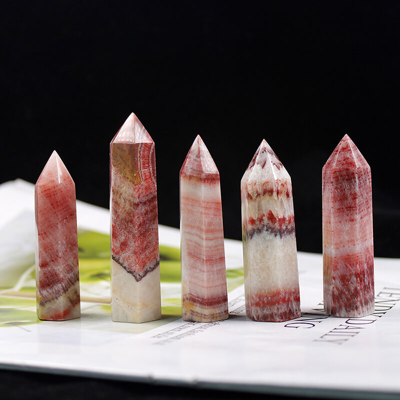 Rhodochrosite Tower Point Wholesale 1