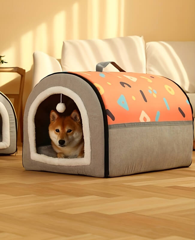 Warm Large Dog House Dog Bed for Dog and Cat 5