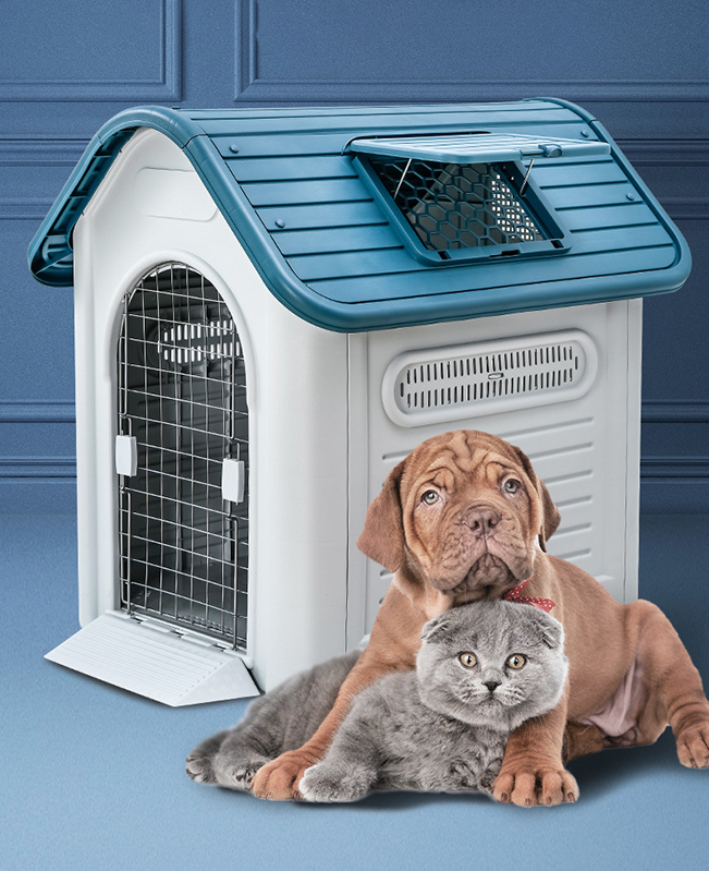 Durable Large Dog House Insulated Dog House with Air Vent 5