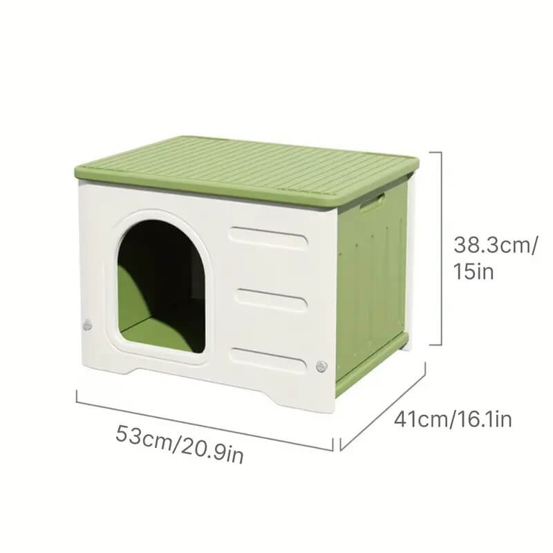 Easy-Clean Cat Cave For Indoor Pet House -5