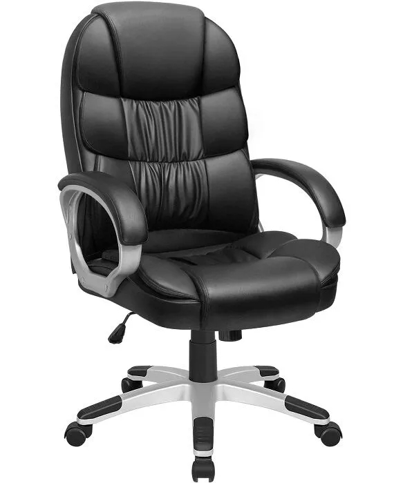 Adjustable Swivel PU Leather Computer Office Chair (10)
