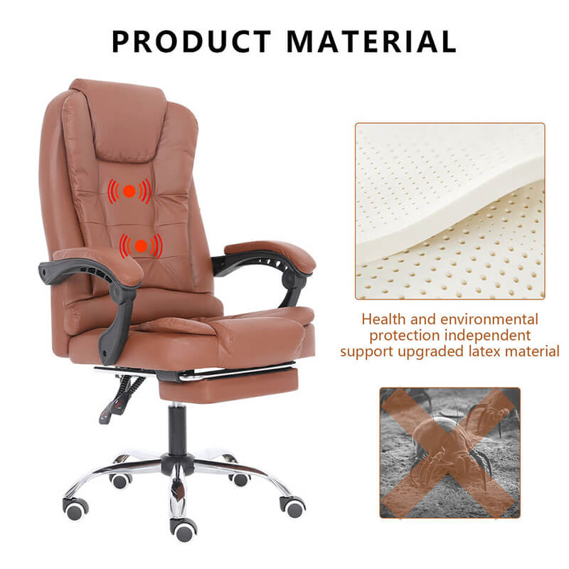 Ergonomic Executive Office Chair Leather Working Chair (13)