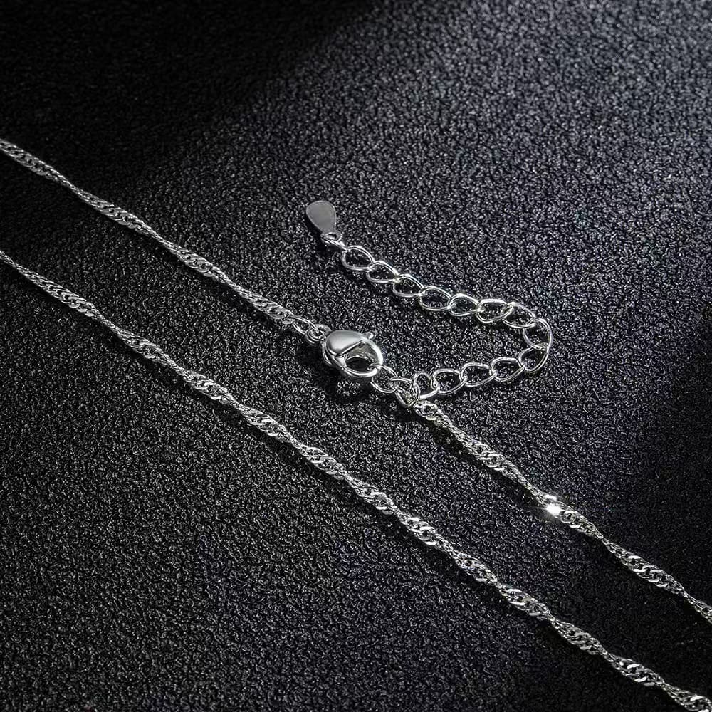 Dainty Stainless Steel Twisted Curb Chain for Women and Men (1)