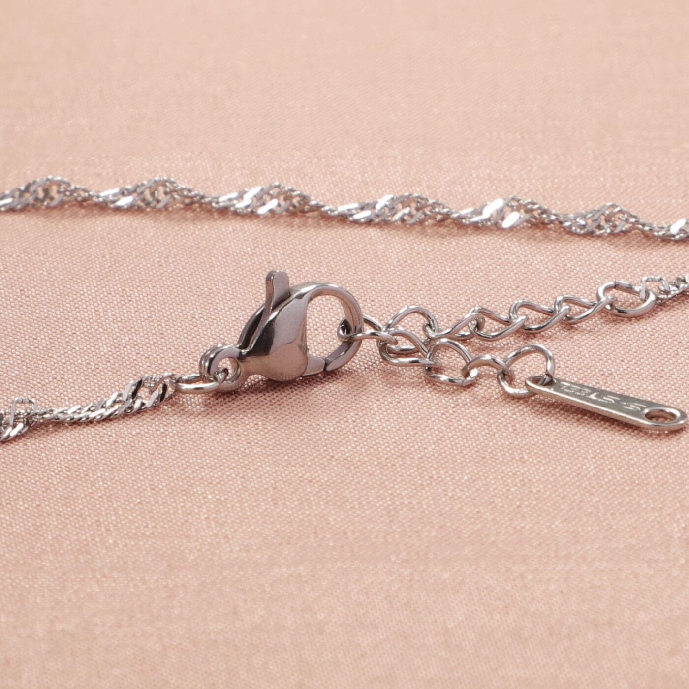 18K Gold Dainty 2MM Singapore Chain Necklace for DIY Jewelry