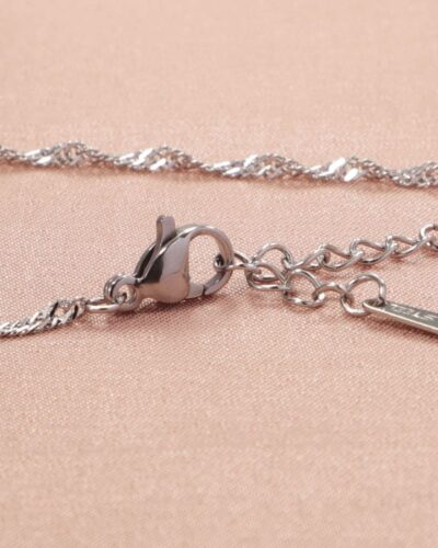 18K Gold Dainty 2MM Singapore Chain Necklace for DIY Jewelry