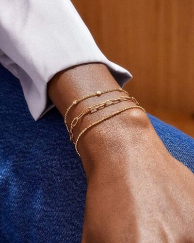 18K Gold Plated Colorful Zircon Bracelet with Birthstones