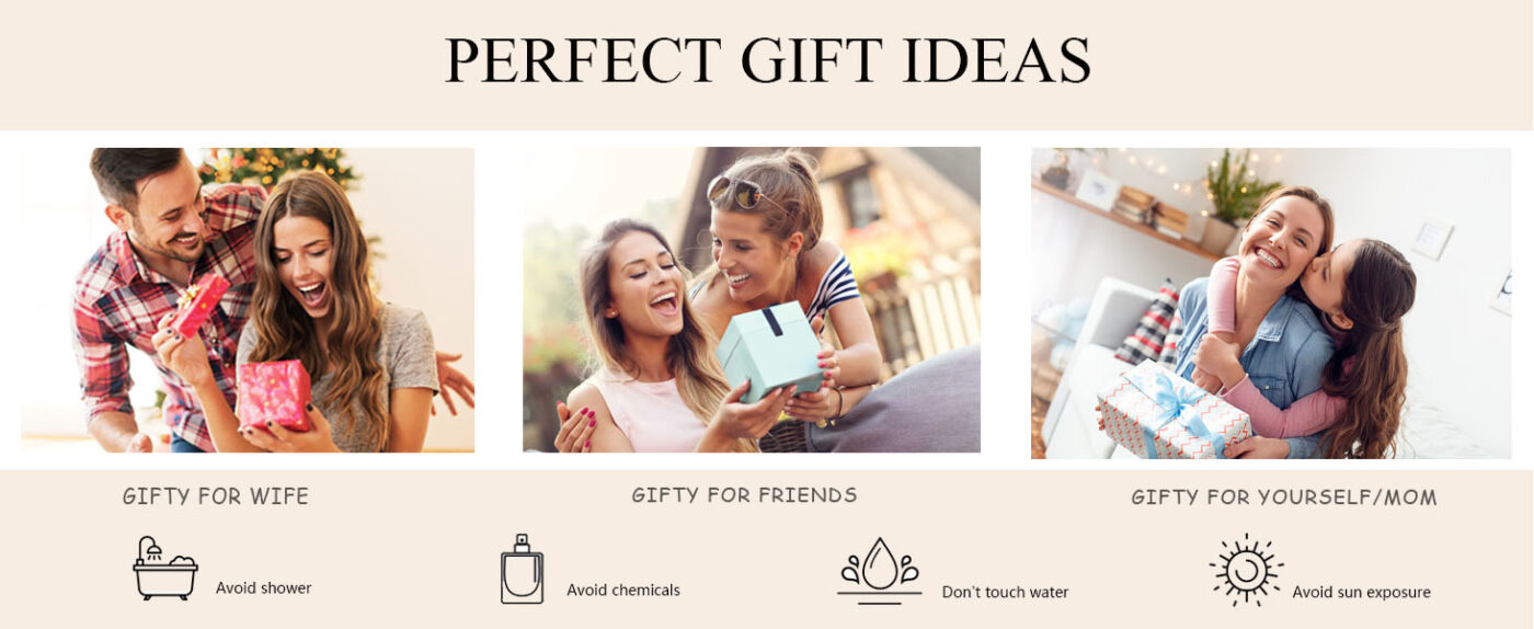 18K Gold Plated Stainless Steel Letter Pendants Necklace 2 1