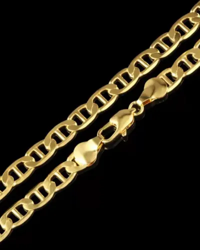 1Pcs 3-7MM Stainless Steel Golden Mariner Chain