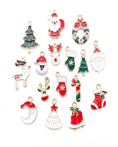DIY Jewelry Making Mixed Charms for Christmas Wholesale