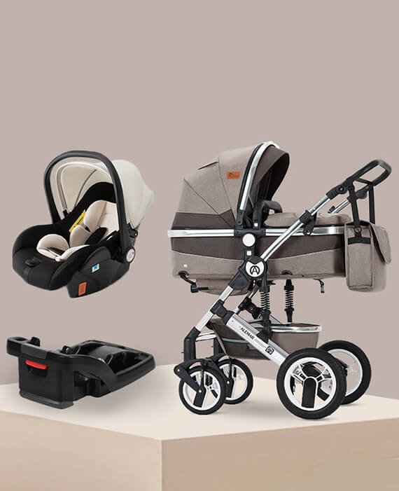 3 in 1 Stroller and Car Seat Combo with Base Baby Travel System 11
