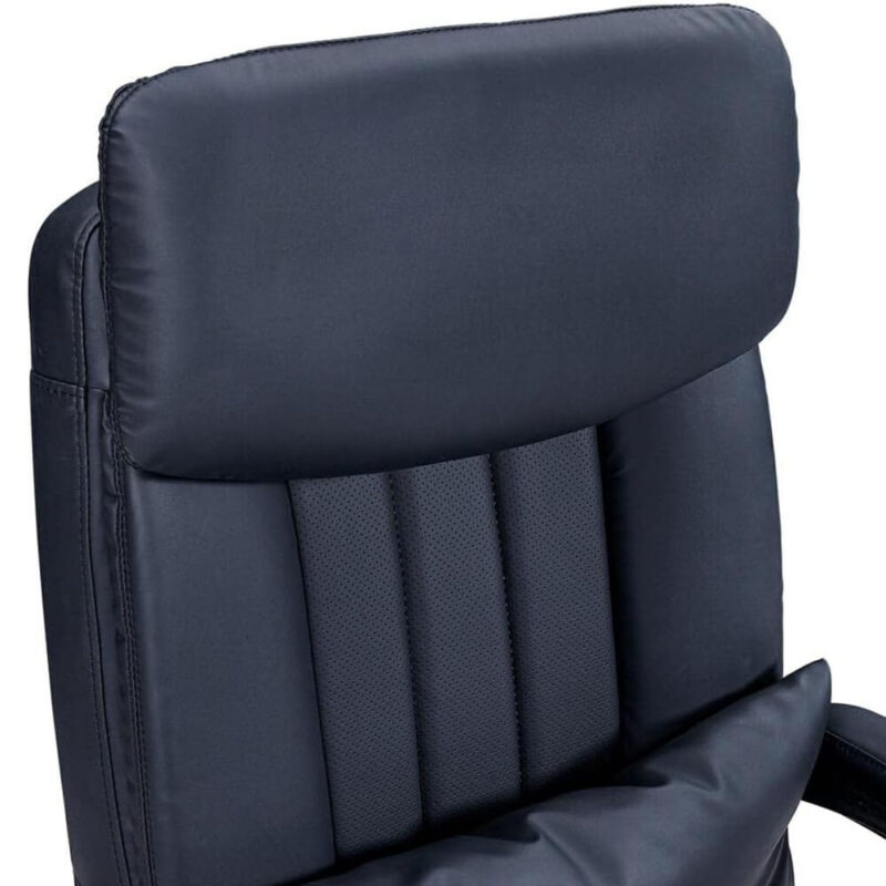 Office Chair with Lumbar Support and Footrest 6