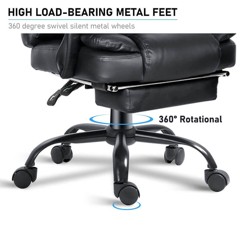 Ergonomic Executive Office Chair Leather Working Chair 3