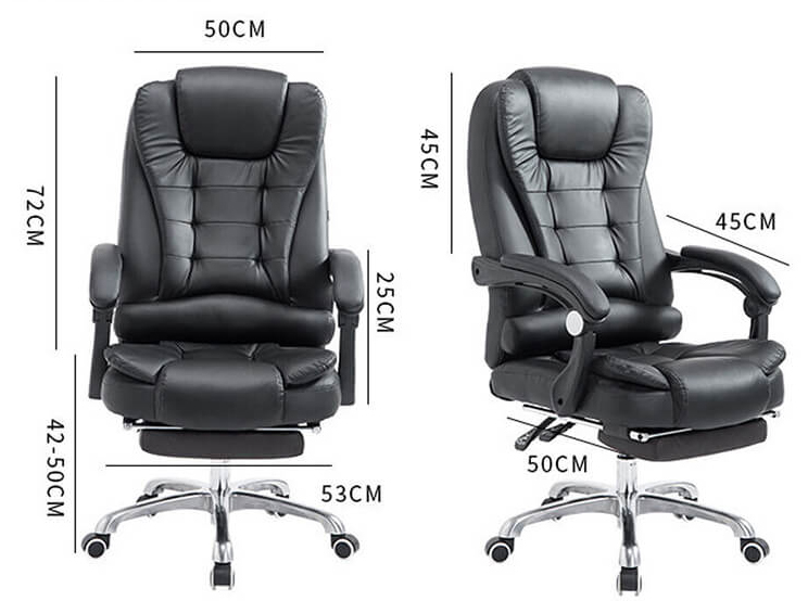 Ergonomic Executive Office Chair Leather Working Chair 5