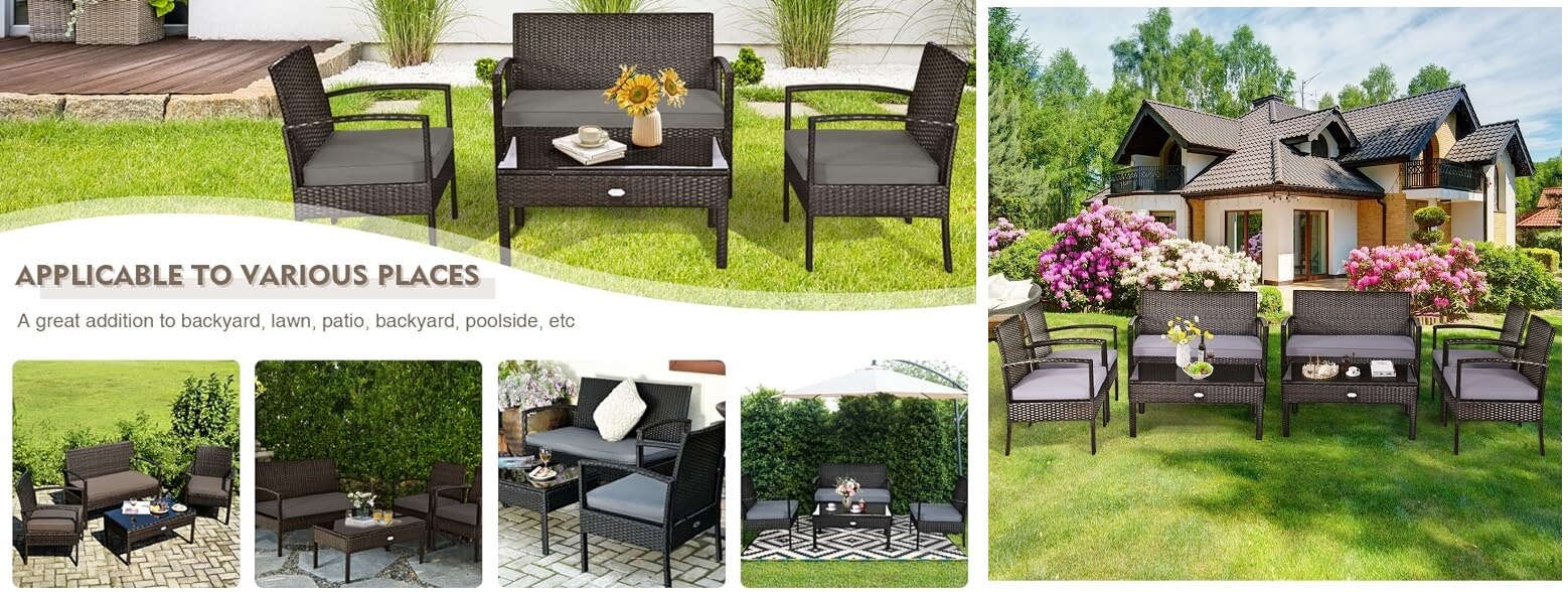Outdoor Patio Rattan Furniture 1