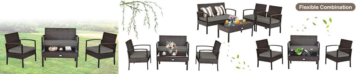 Outdoor Patio Rattan Furniture (6)