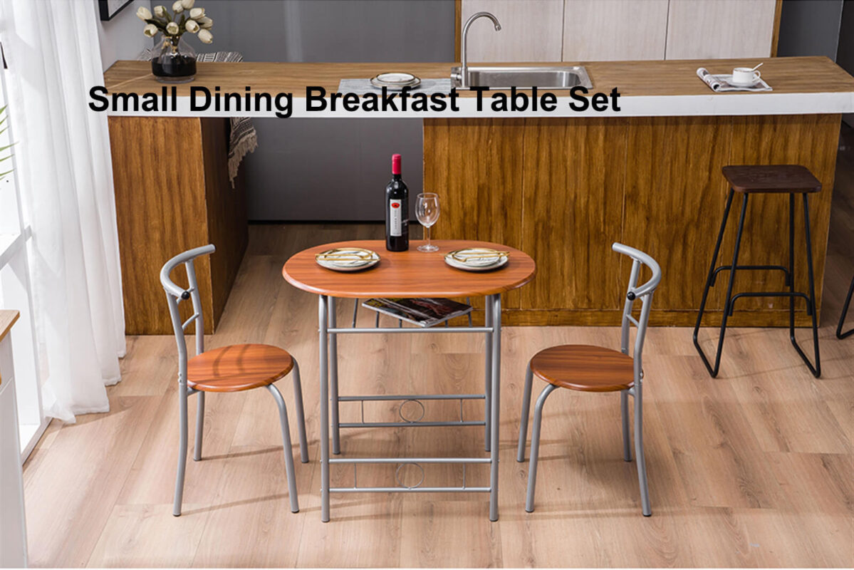 Small Dining Breakfast Table Set 1