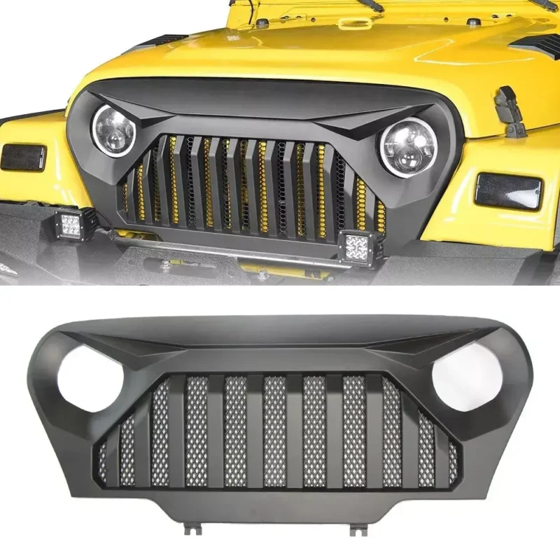 for 1997-2006 Jeep Wrangler TJ Grill SHOW