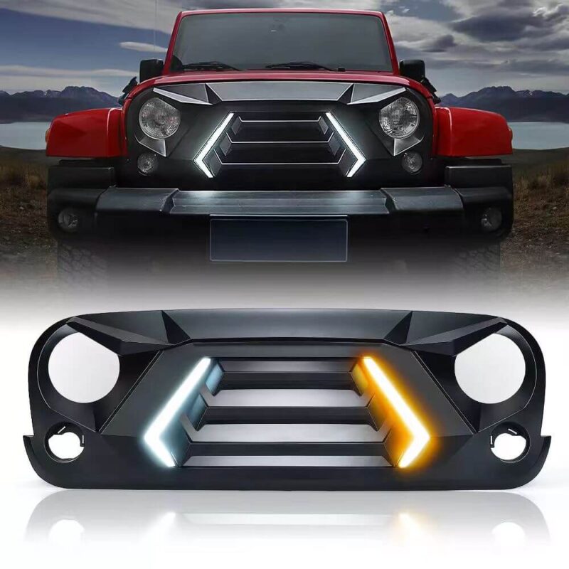 for 2007-2018 Jeep Wrangler Front Grill SHOW