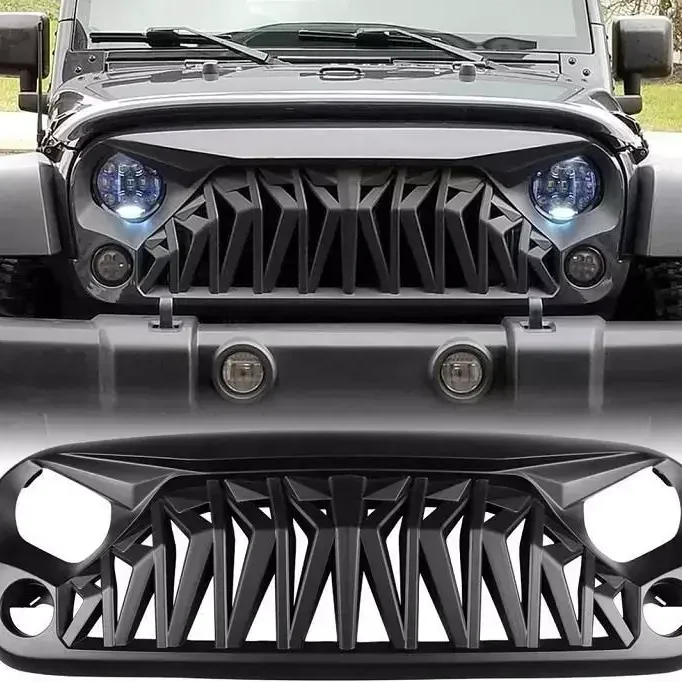 for 2007-2018 Jeep Wrangler Grille show