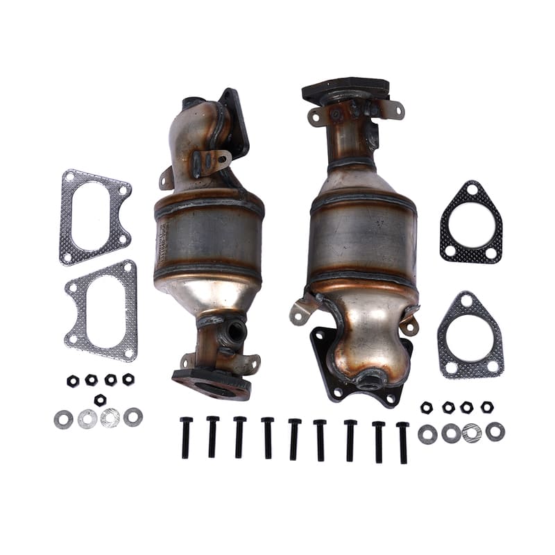 For 2005-2007 Honda Odyssey Catalytic Converters 3.5L Bank 1 and  2 16450+16451