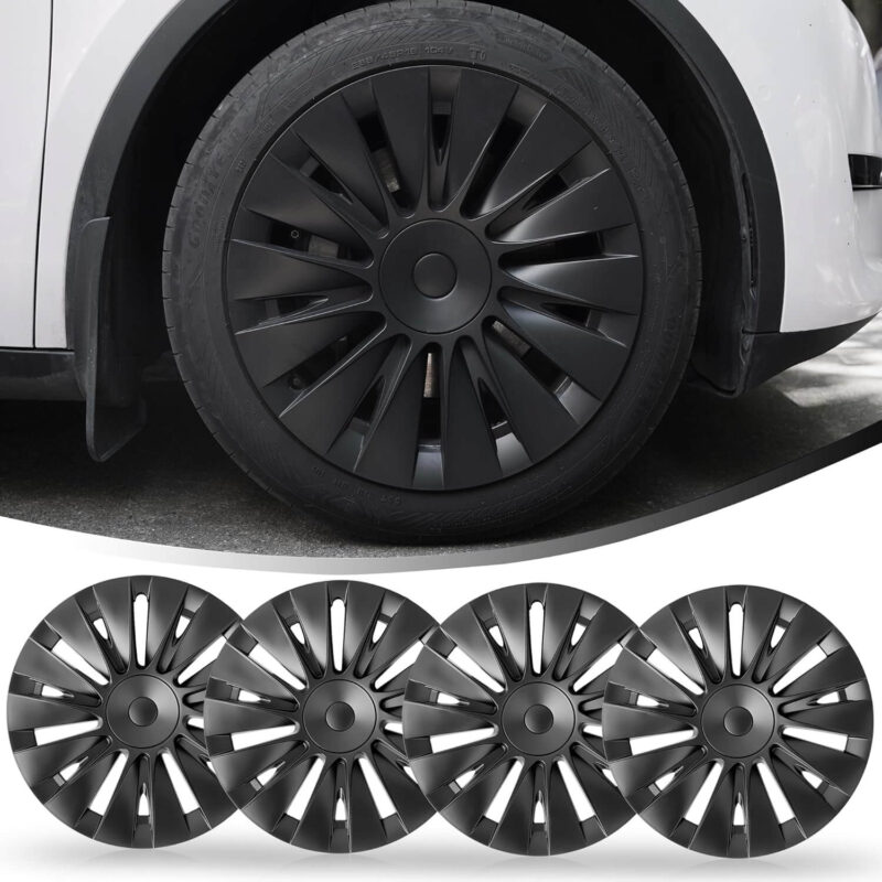 4PCS Tesla Model Y 19 Inch Wheel Cover Gemini Wheels Hubcaps