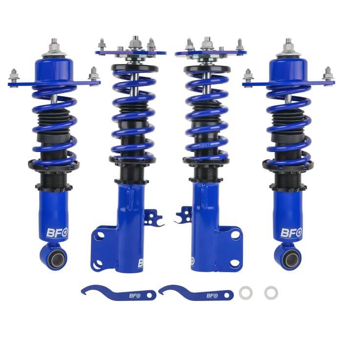 Adjustable Coilover Shocks Kit For 2009-2017 Toyota Corolla Struts - BLUE