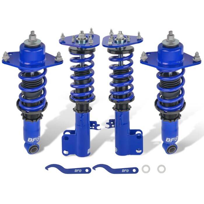 Adjustable Coilover Shocks Kit For 2009-2017 Toyota Corolla Struts - BLUE