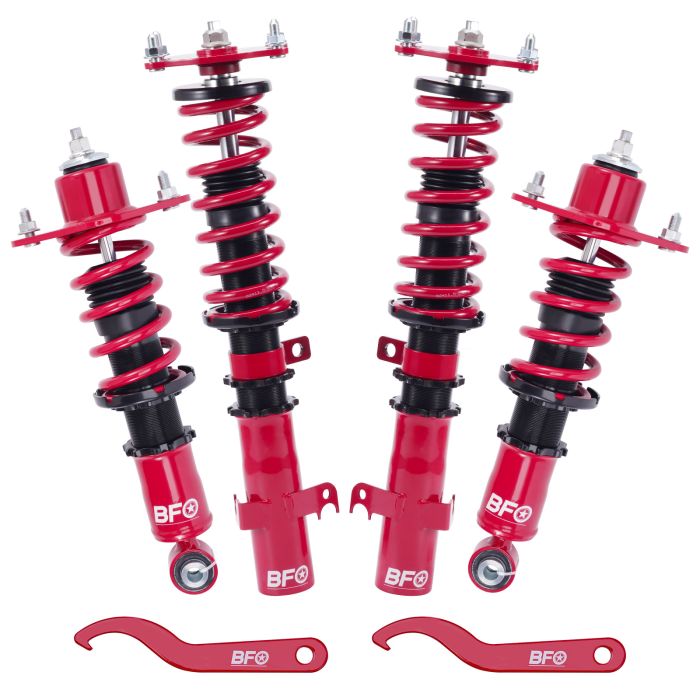 Adjustable Coilovers For 2007-2011 Honda CRV Struts - pink