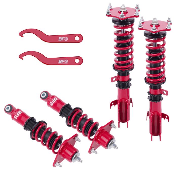 Adjustable Coilovers For 2007-2011 Honda CRV Struts - pink