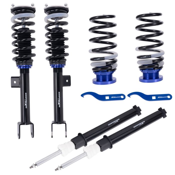 Front Rear Absorber Struts Assembly Fit Tesla Model 3 Shocks RWD 17-24