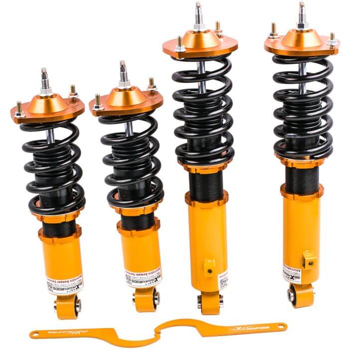 Shock Sets for 1990-2005 Mazda Miata NA MX5 Coilovers - yellow
