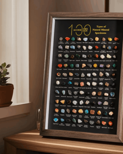 100Pcs Crystal Display Box for Gift Decoration