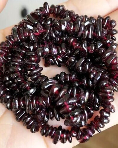 16″Strand Iregular Red Garnet Beads Chips Wholesale (3)