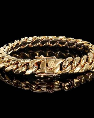 18MM 18K Gold Plated Miami Cuban Link Dragon Wholesale Head Buckle (2)