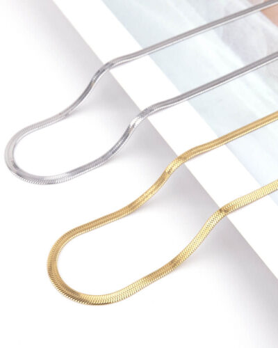 Vue alternative de 2-5mm Stainless Steel Snake Chains