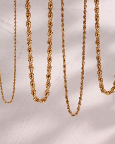 2-8MM18K Gold Plated Stainless Steel Rope Chains Wholesale (5)