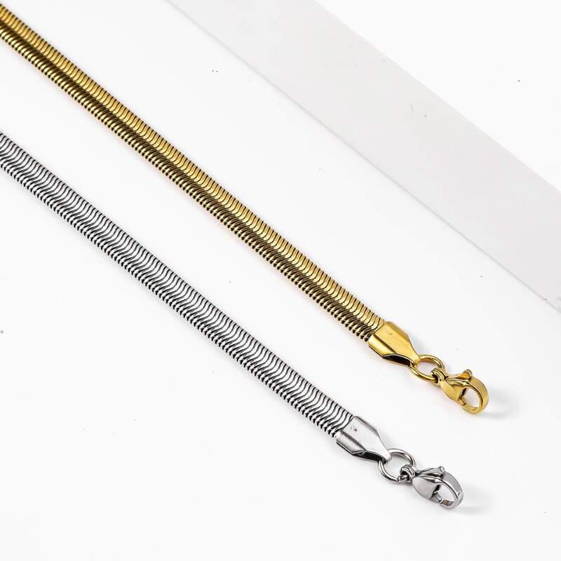 3 5MM S Stainless Flat Herringbone Chains Wholesale 3