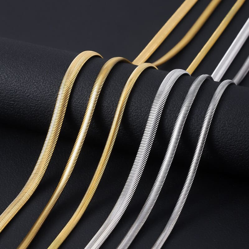 3-5MM S Stainless Flat Herringbone Chains Wholesale (1)