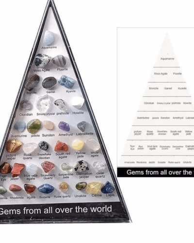 36Pcs Crystal Subscription Box Gift for Healing Bulk