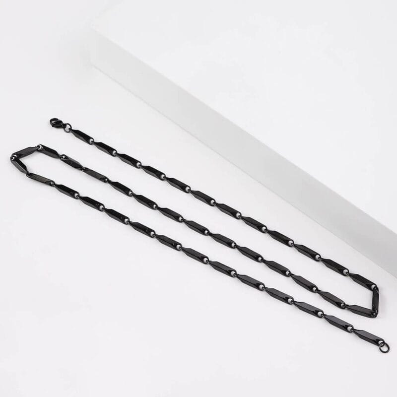 3MM Stainless Steel Chain Wholesale Melon Seed Chain Women Men 5
